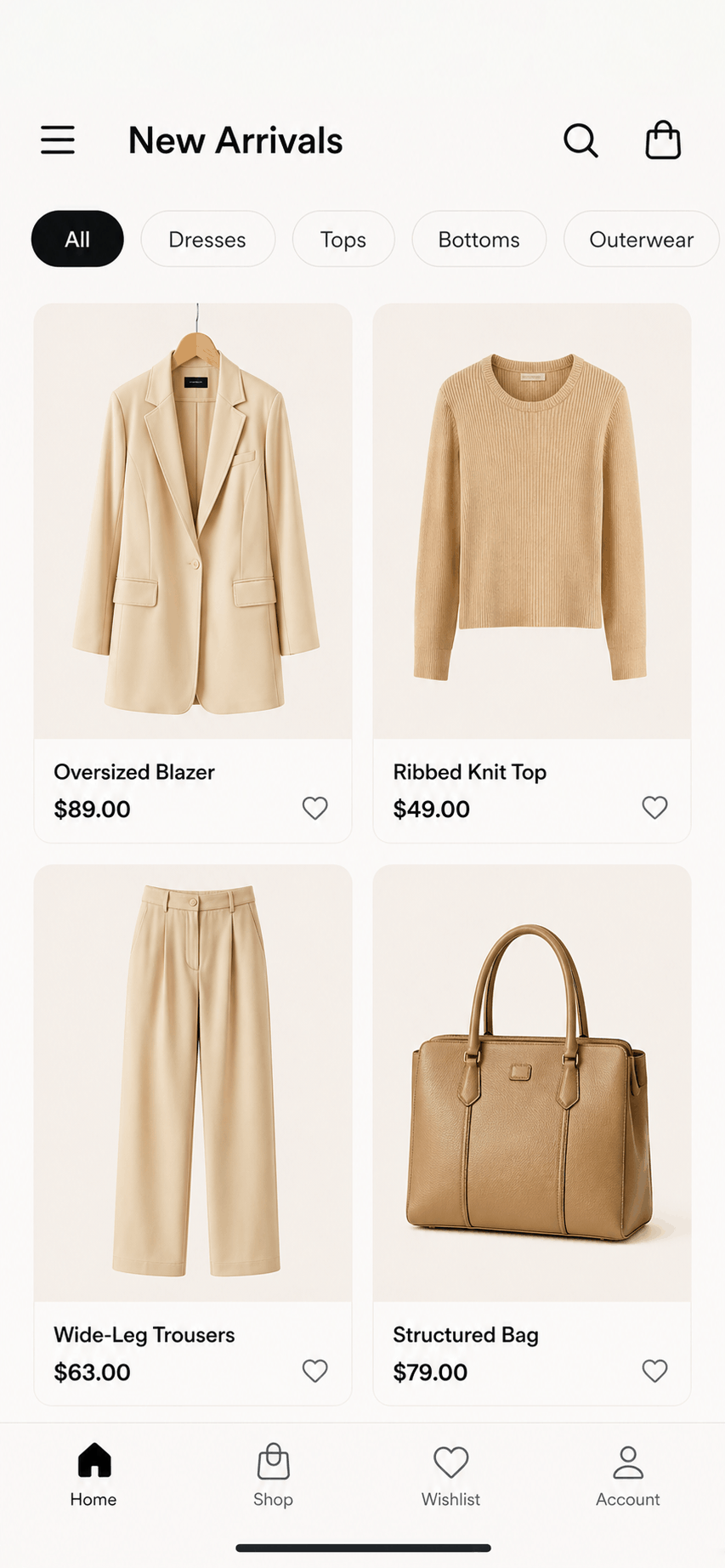 Mobile shopper preview