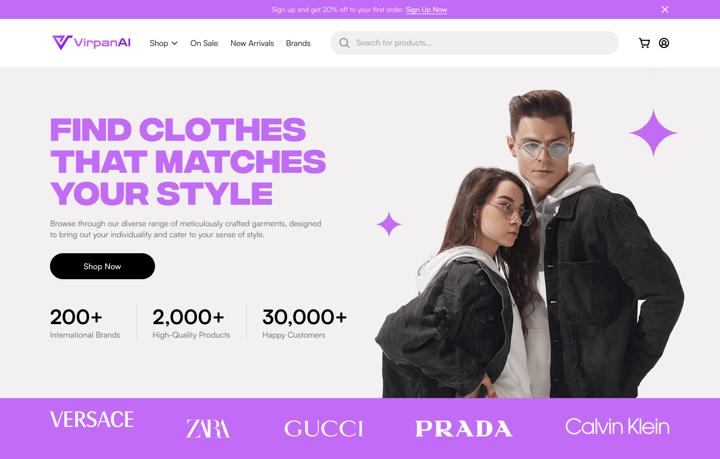 Web storefront preview
